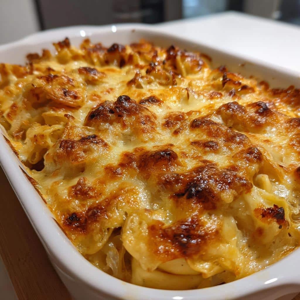 Healthy French Onion Tortellini casserole - detail 1