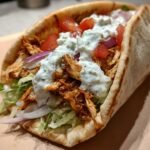 Healthy Greek-Style Chicken Gyros with Homemade Tzatziki