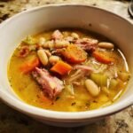Healthy Ham and White Bean Soup