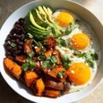 Healthy High-Protein Sweet Potato Breakfast Bowls