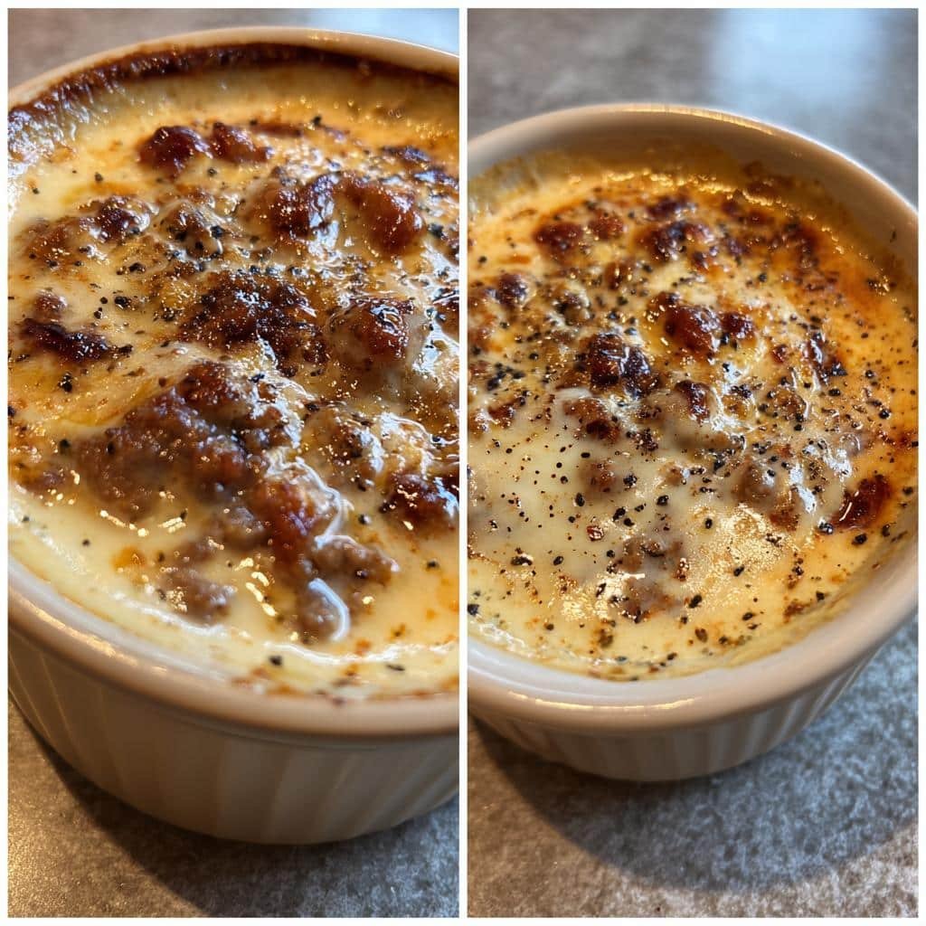 Healthy Hot Sausage Beer Cheese Dip
