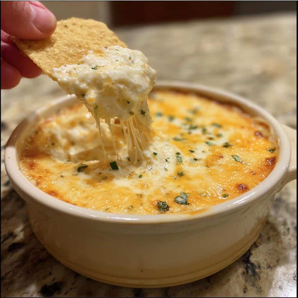Healthy Mexican Restaurant Style White Cheese (Queso) Dip