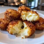 Healthy Mozzarella Fried Cheese Bites