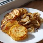 Healthy OVEN FRIED POTATOES & ONIONS