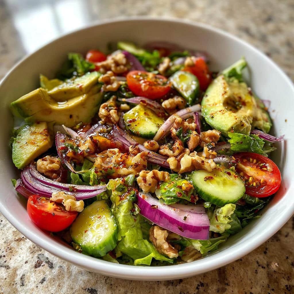 Healthy Paleo Salad Bowl