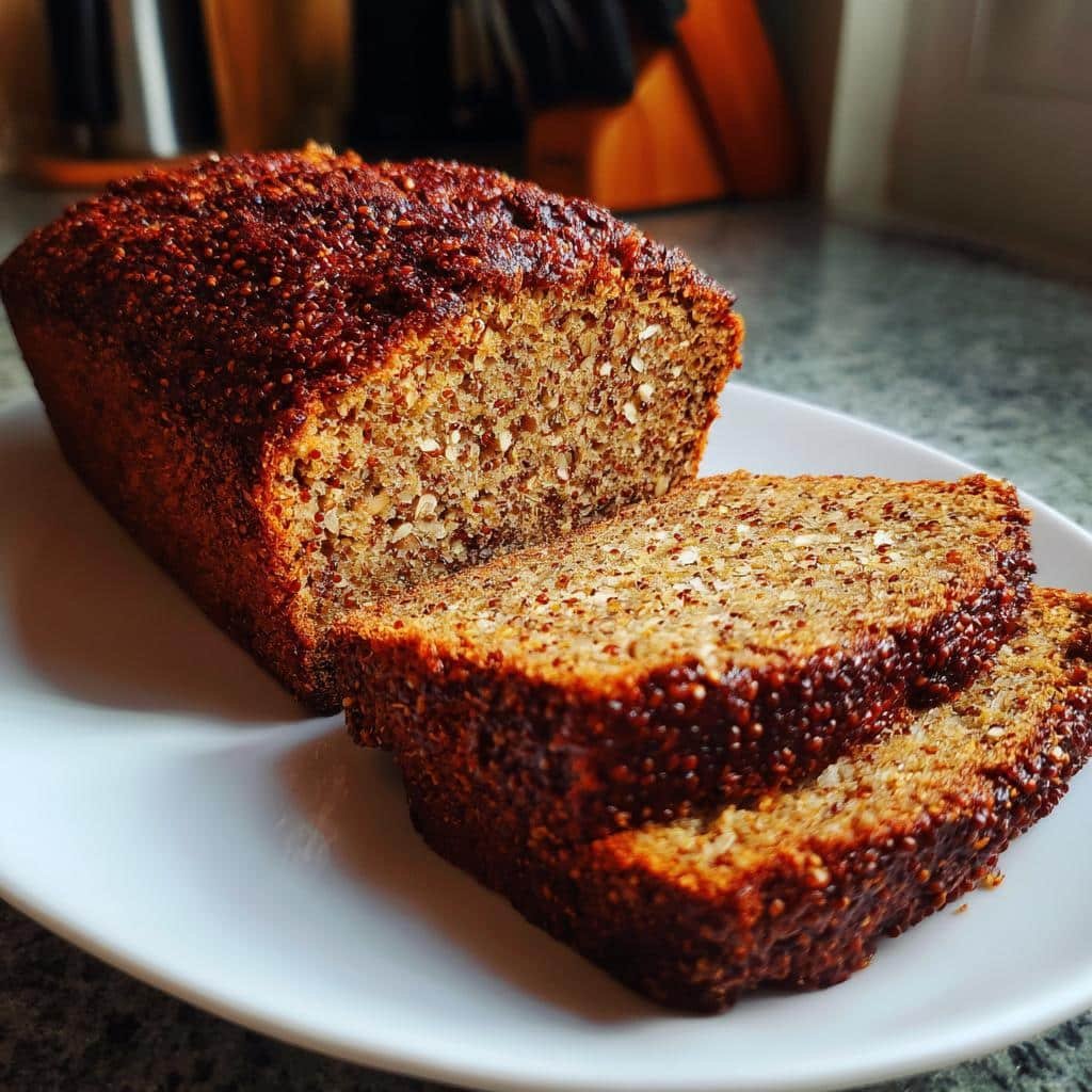Healthy Quinoa Protein Bread - detail 1