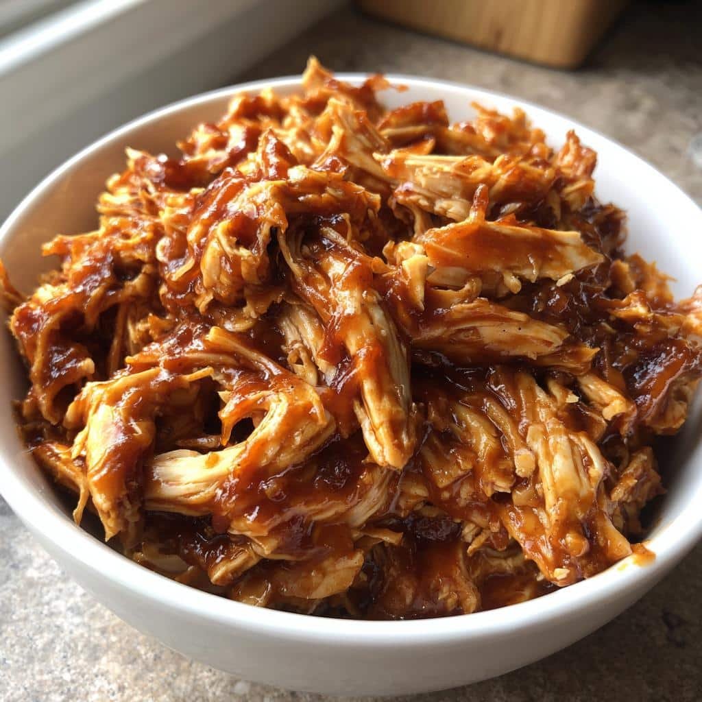 Healthy Slow Cooker BBQ Chicken (Healthy)
