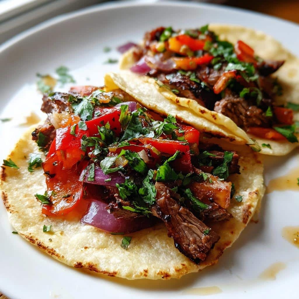 Healthy Street Tacos de Carne Asada