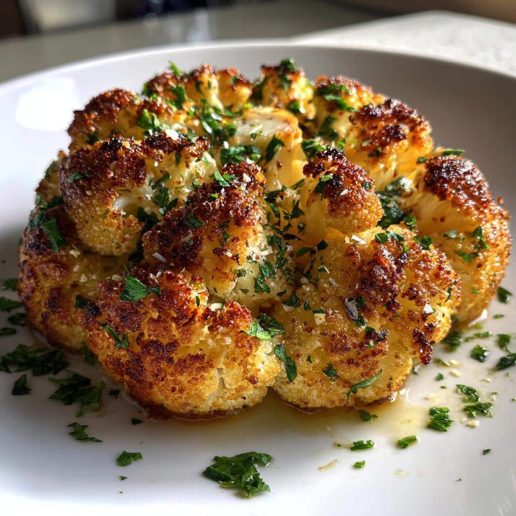 Scrumptious Roasted Cauliflower: The Perfect Turkey Alternative for Thanksgiving 4 Healthy alternatives to turkey for thanksgiving - detail 1