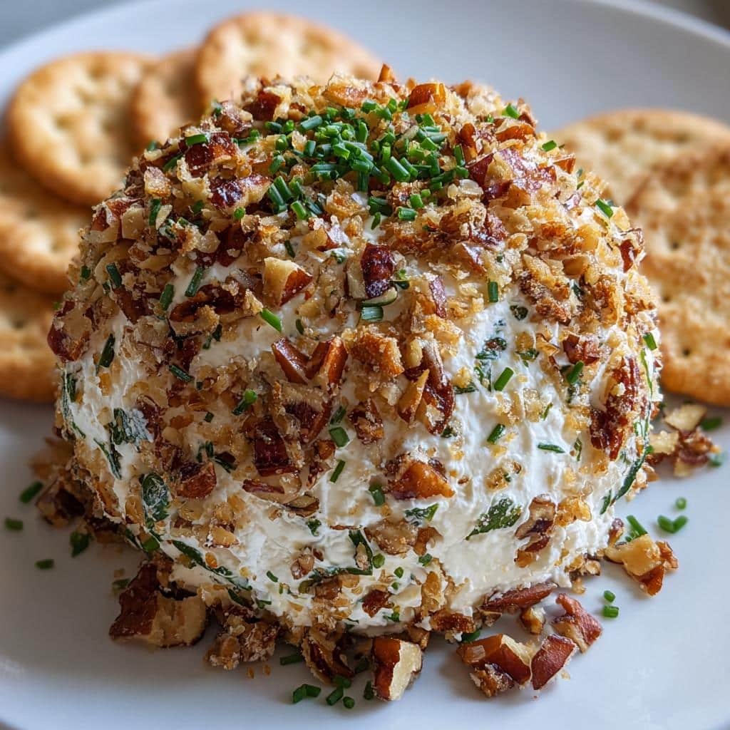 Healthy cheese ball thanksgiving - detail 1