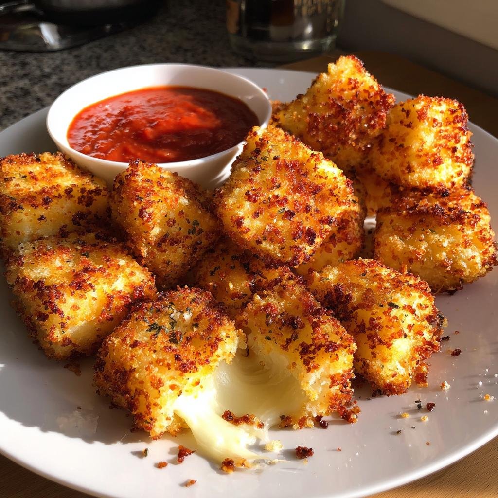 Healthy christmas Air Fryer Million Dollar Ravioli Bites - detail 1