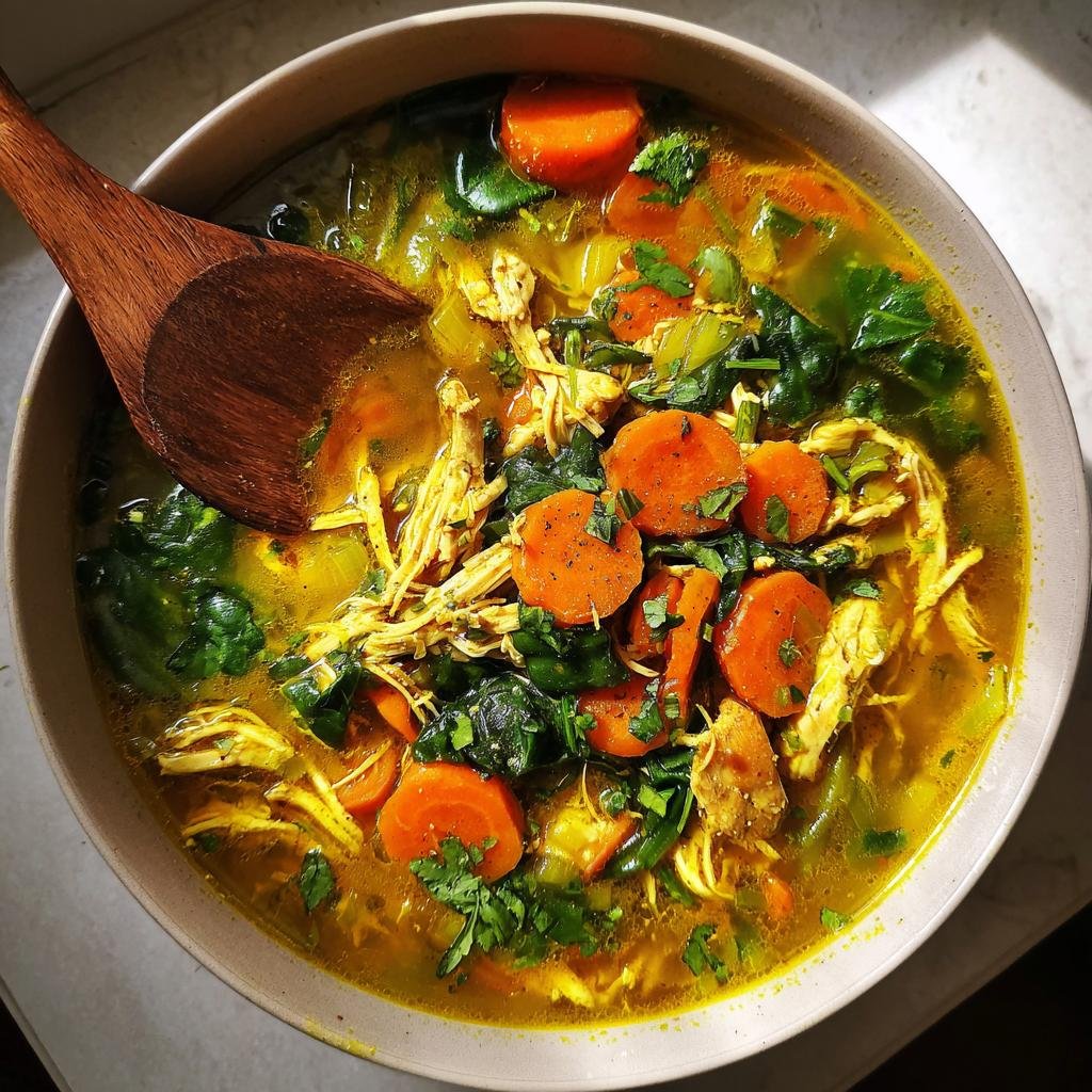 30-Minute Healthy Christmas Anti-Inflammatory Turmeric Chicken Soup 4 Healthy christmas Anti-Inflammatory Turmeric Chicken Soup - detail 1