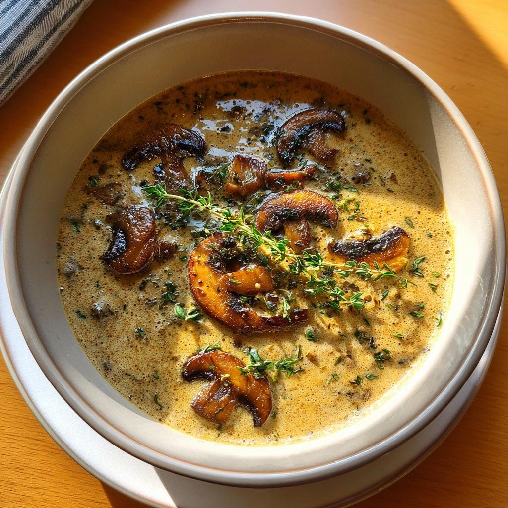 30-Minute Healthy Christmas Creamy Mushroom Soup Recipe 4 Healthy christmas Creamy Mushroom Soup - detail 1