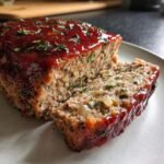 Healthy christmas Homestyle Meatloaf Dinner
