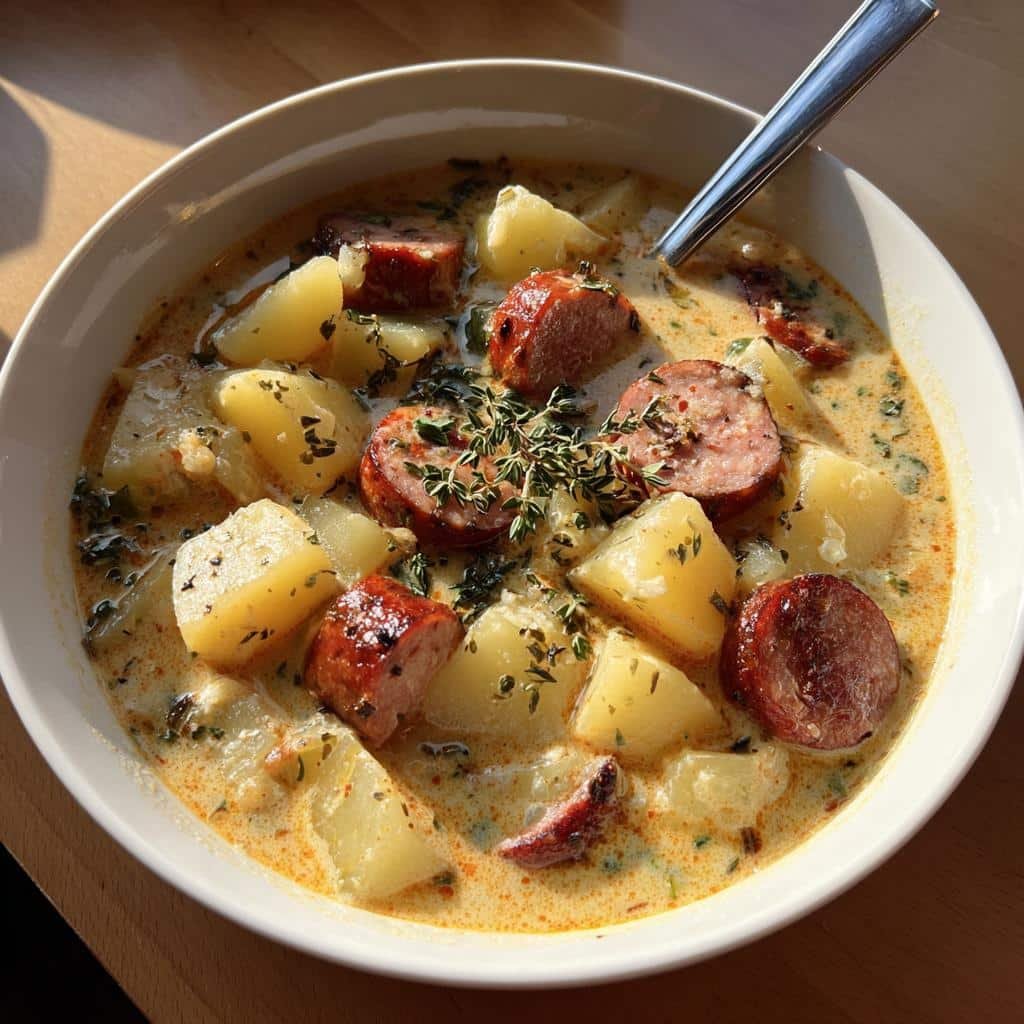 55-Minute Healthy Christmas Kielbasa Potato Soup Comfort 4 Healthy christmas Kielbasa Potato Soup - detail 1