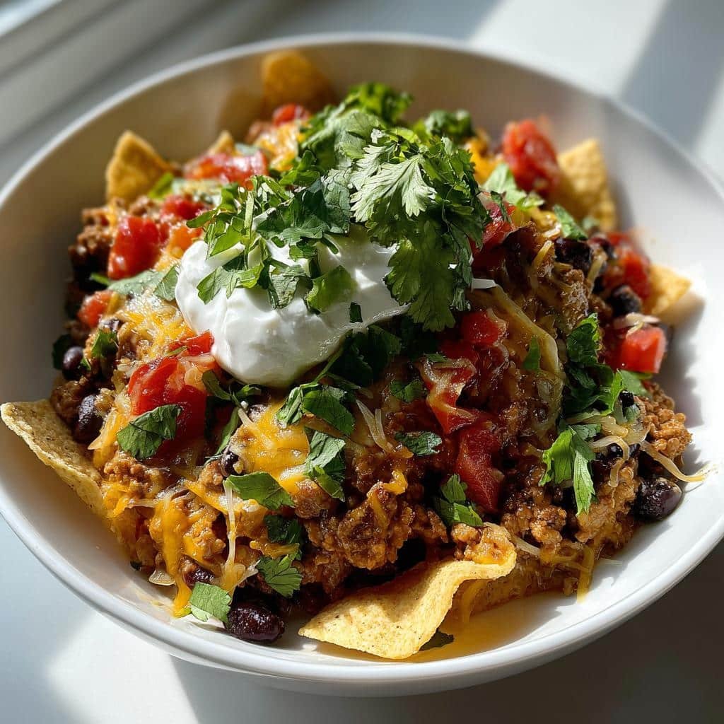 Healthy Crockpot Walking Taco Casserole Saves Dinner in 15 Minutes 4 Healthy crockpot Walking Taco Casserole - detail 1