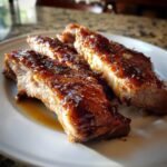 Healthy crockpot country style boneless pork ribs