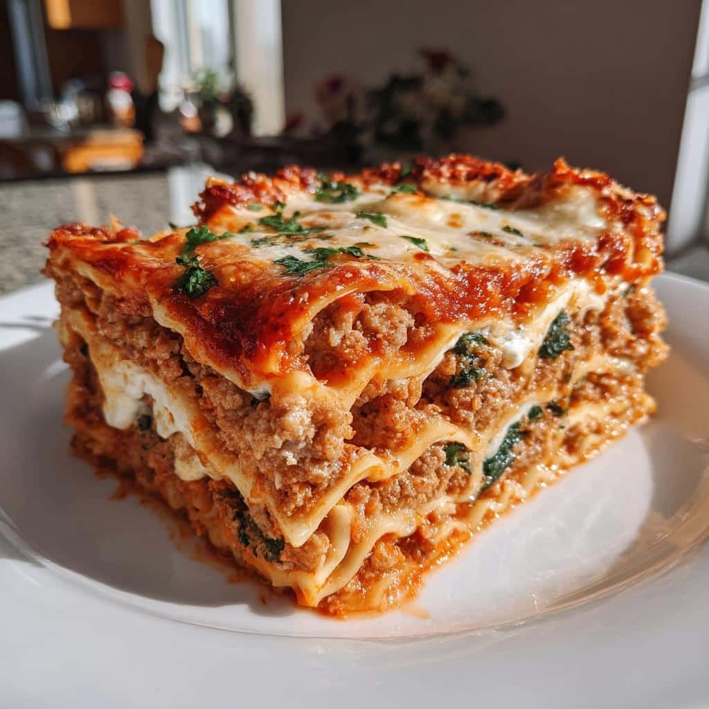 Healthy thanksgiving Classic Lasagna Recipe - detail 1