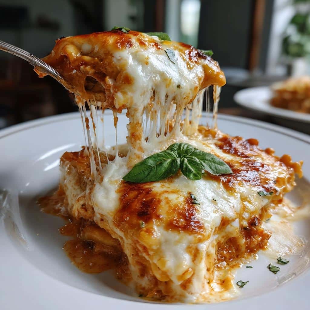 Healthy thanksgiving Crockpot Ravioli Lasagna - detail 1