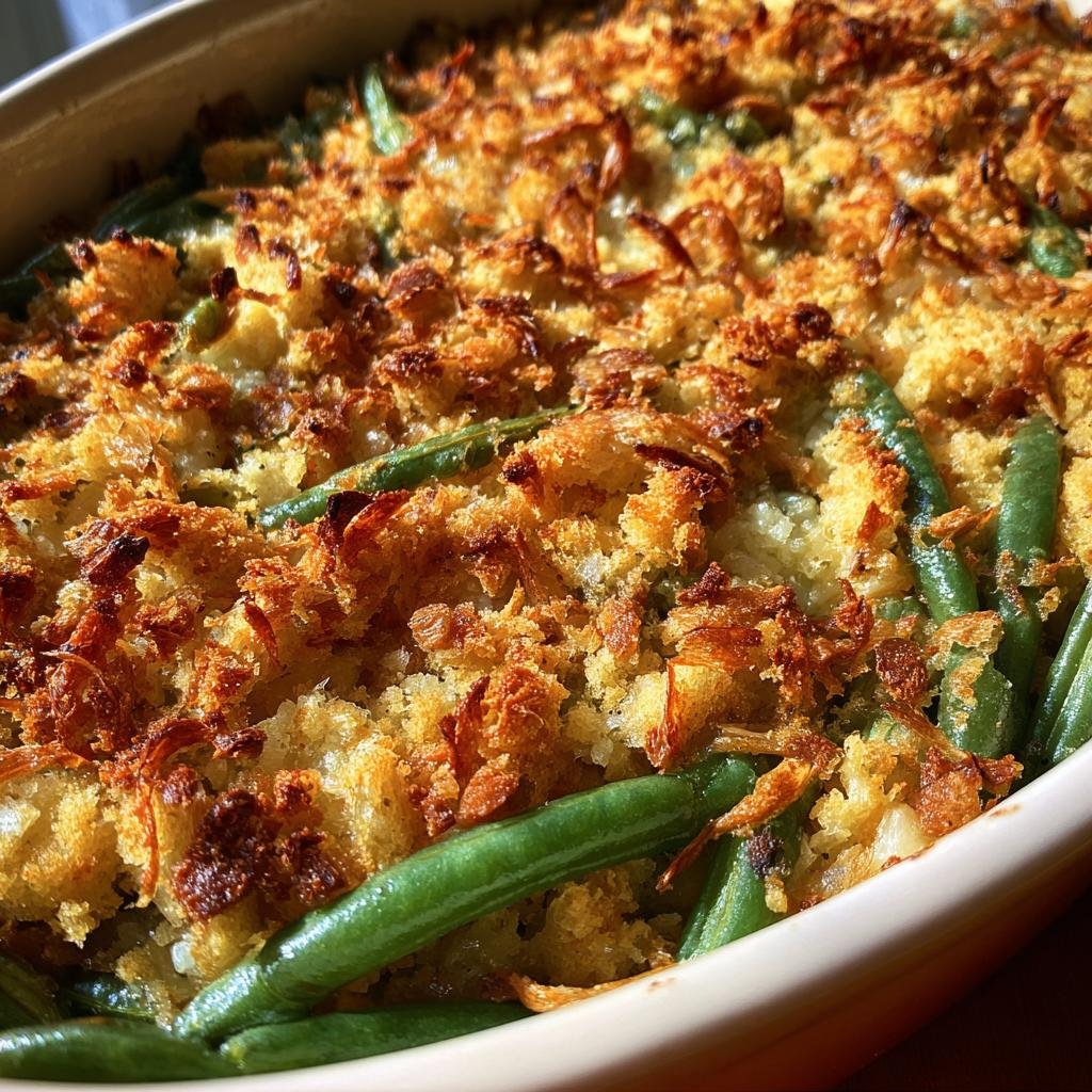 "Savor the Best Healthy Thanksgiving Green Bean Stuffing Casserole in 40 Minutes" 4 Healthy thanksgiving Green Bean Stuffing Casserole - detail 1