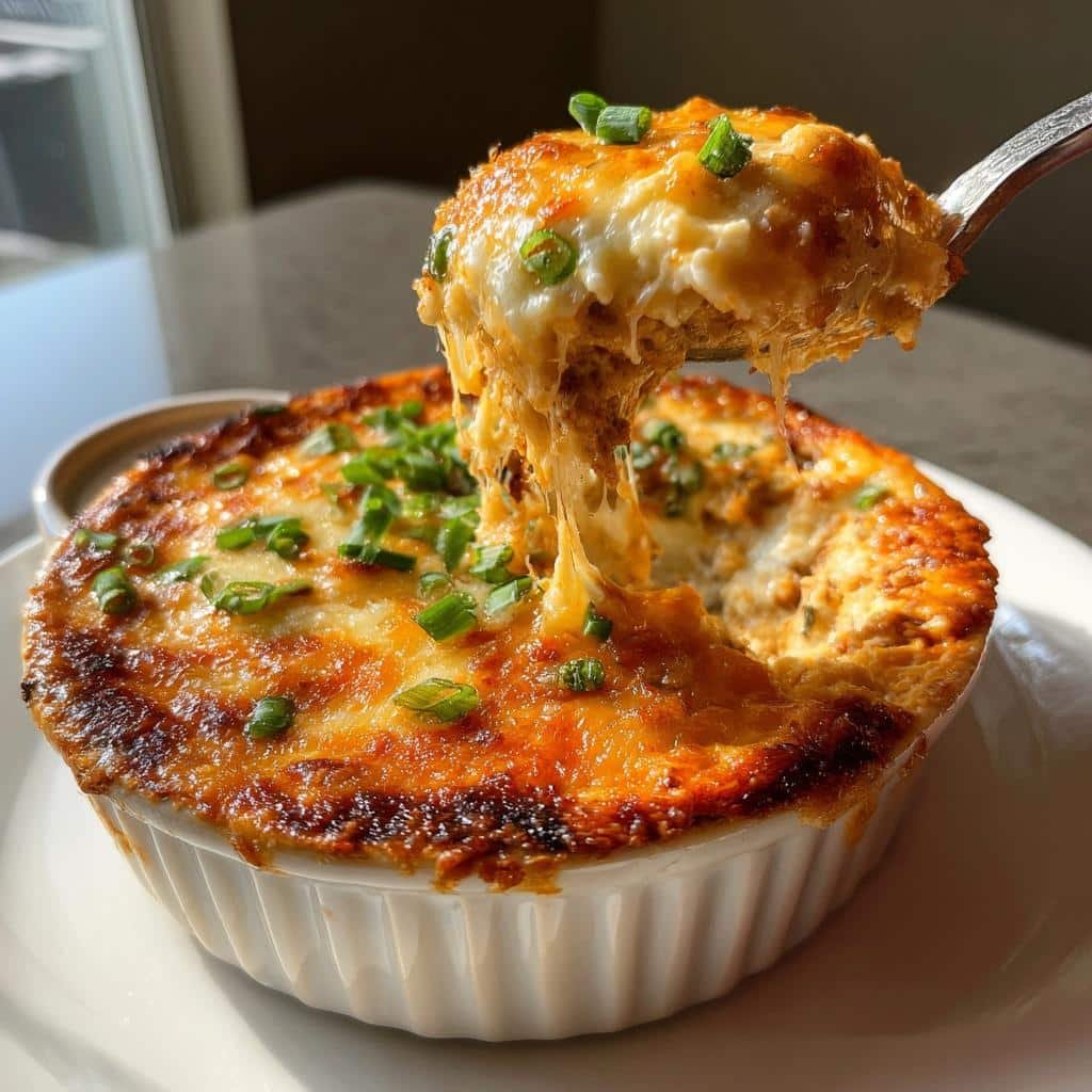 Healthy thanksgiving Spicy Cajun Boudin Dip - detail 1