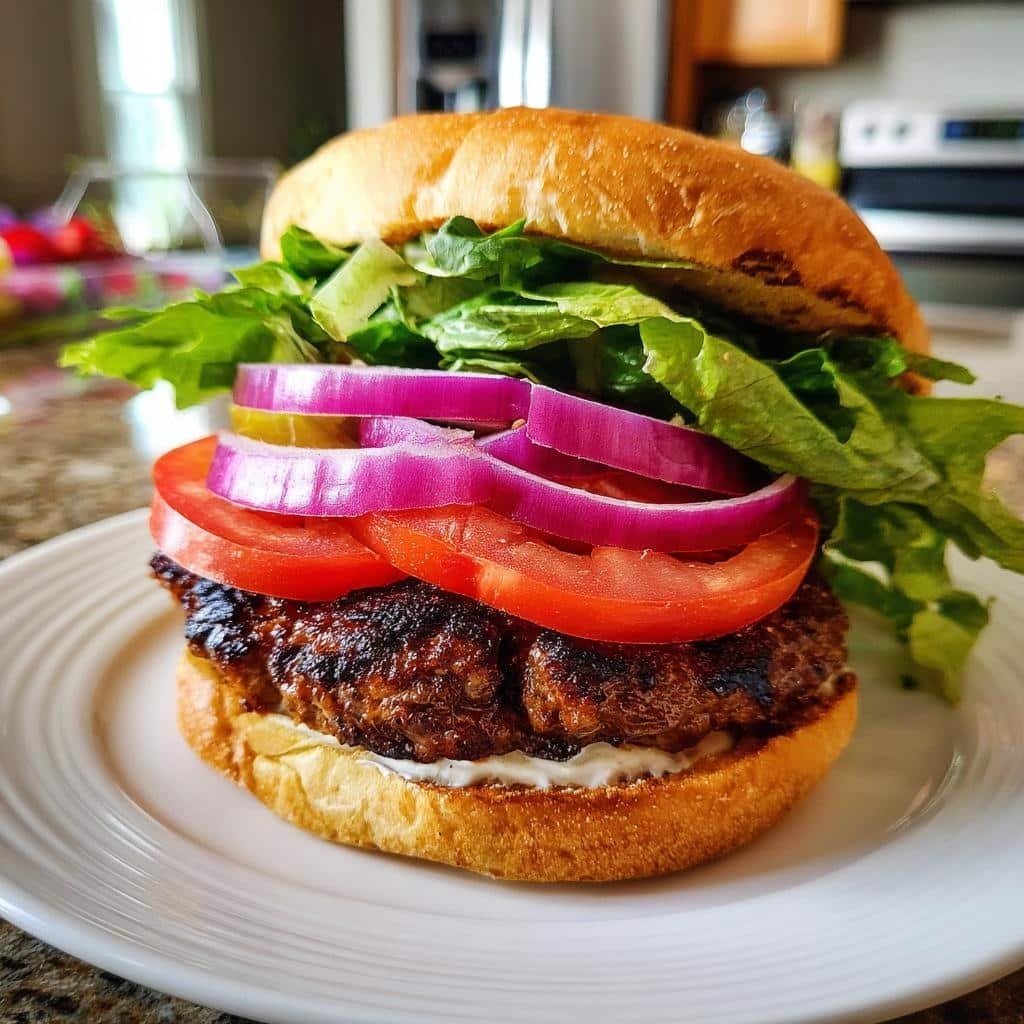 Healthy thanksgiving The Ultimate Smash Burger - detail 1