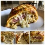 Thanksgiving Healthy Reuben Crescent Bake