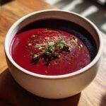 Thanksgiving Healthy Roasted Beet Root Vegetable Soup