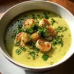 Thanksgiving Healthy Shrimp & Avocado Cold Soup
