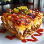Bacon Cheeseburger Sheet Pan Lasagna