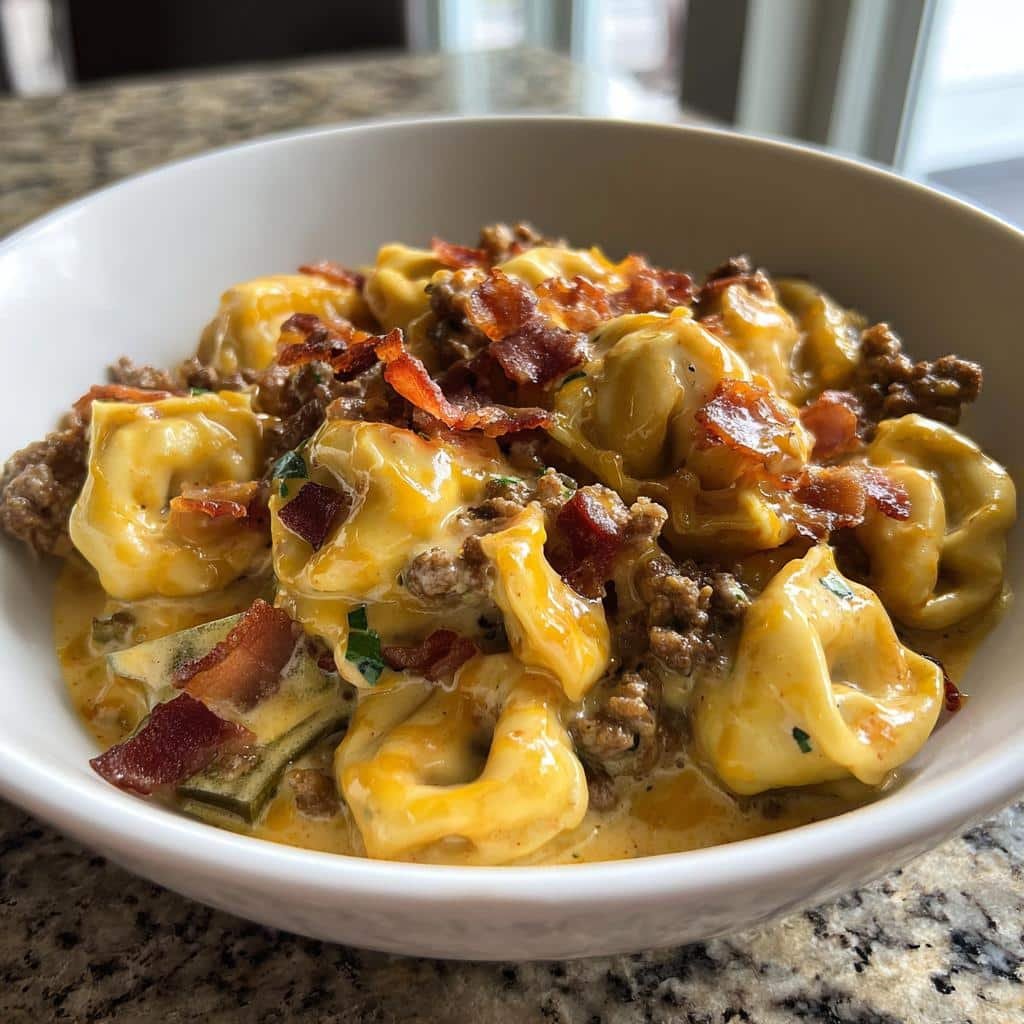 Bacon Cheeseburger Tortellini - detail 1