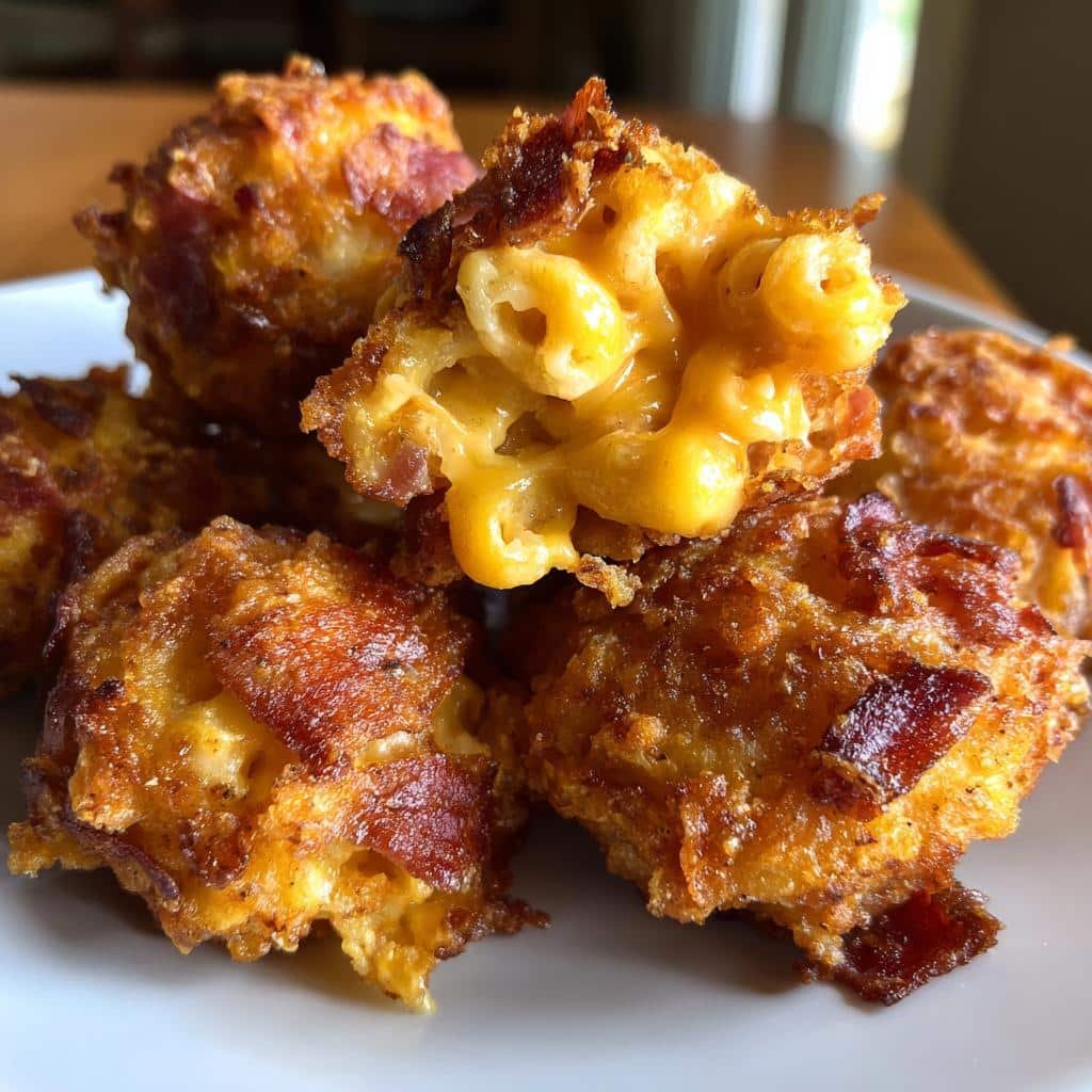 Irresistible Bacon-Wrapped Mac & Cheese Bites in 25 Minutes 4 Bacon-Wrapped Mac & Cheese Bites - detail 1