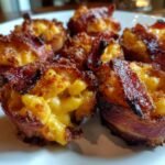 Bacon-Wrapped Mac & Cheese Bites