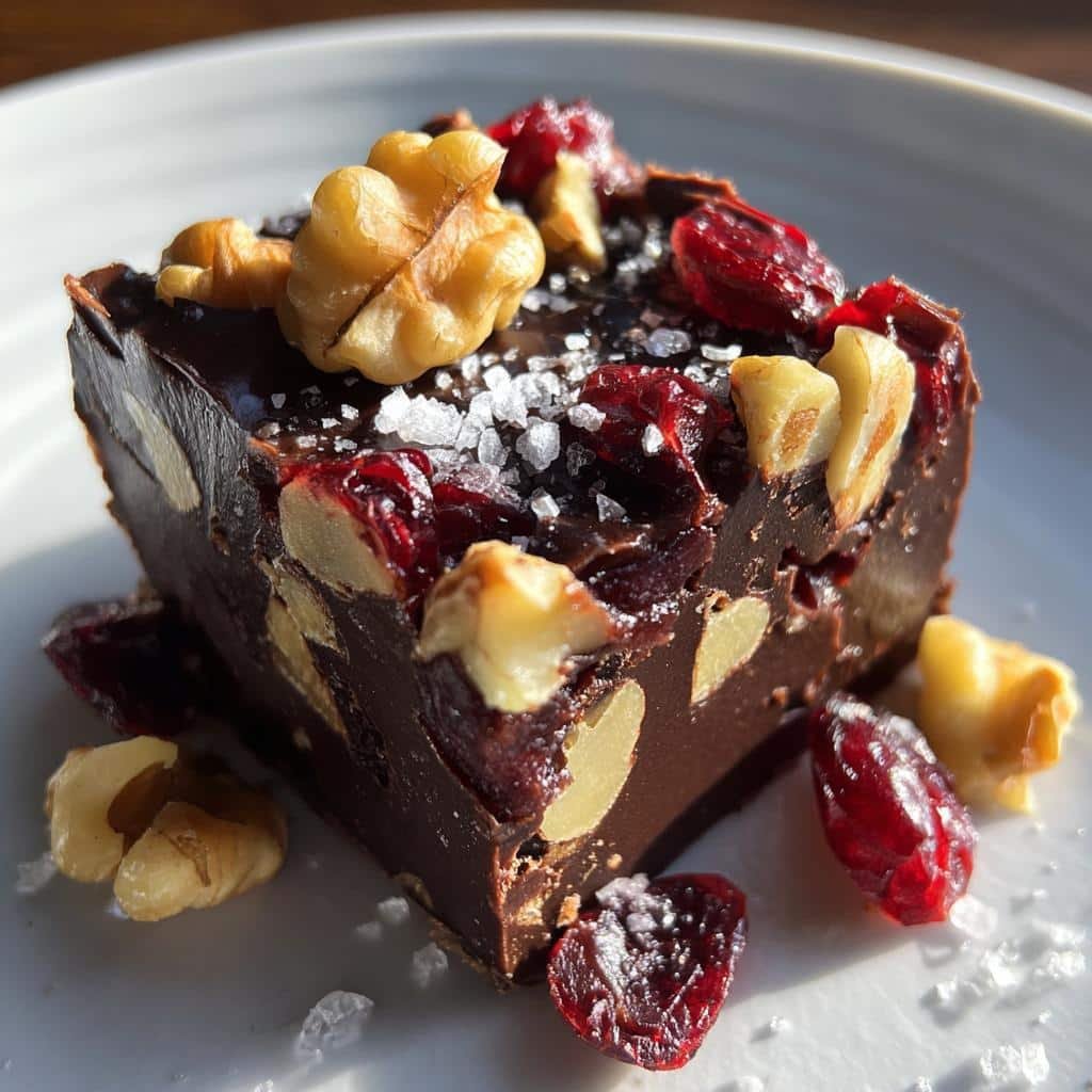 CHealthy haos Christmas Kitchen Sink Fudge - detail 1