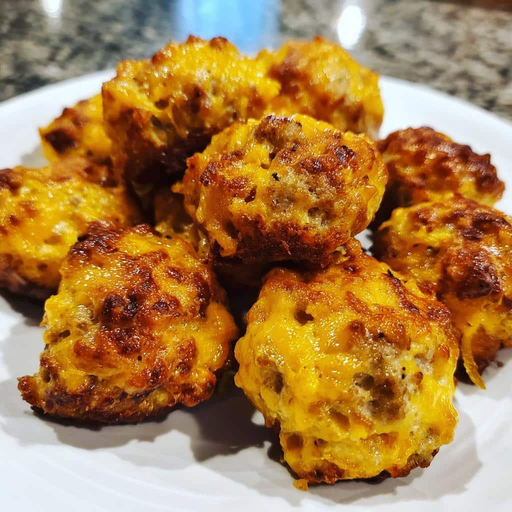Cheddar Bay Sausage Balls