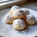 Christmas Healthy 5-Ingredient Snowball Cookies
