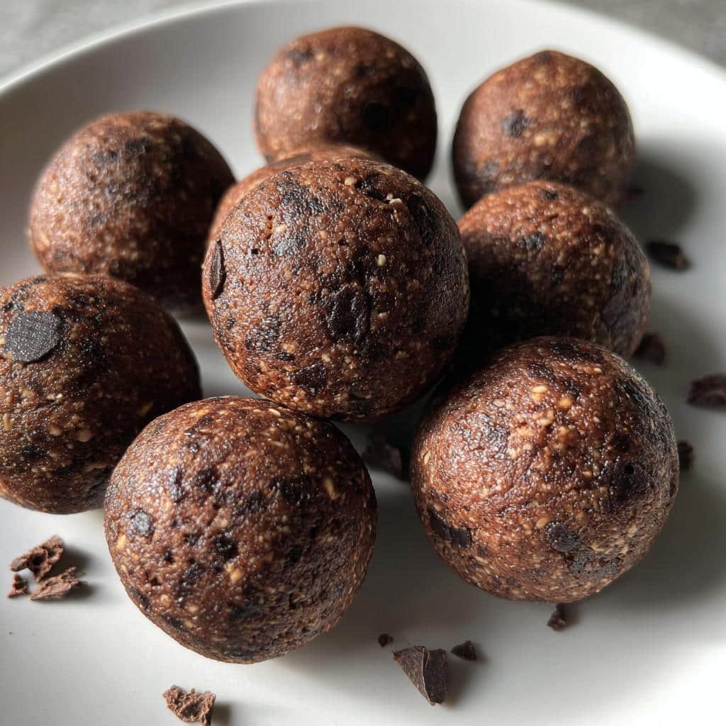 Christmas dinner Healthy Mocha Protein Balls - detail 1