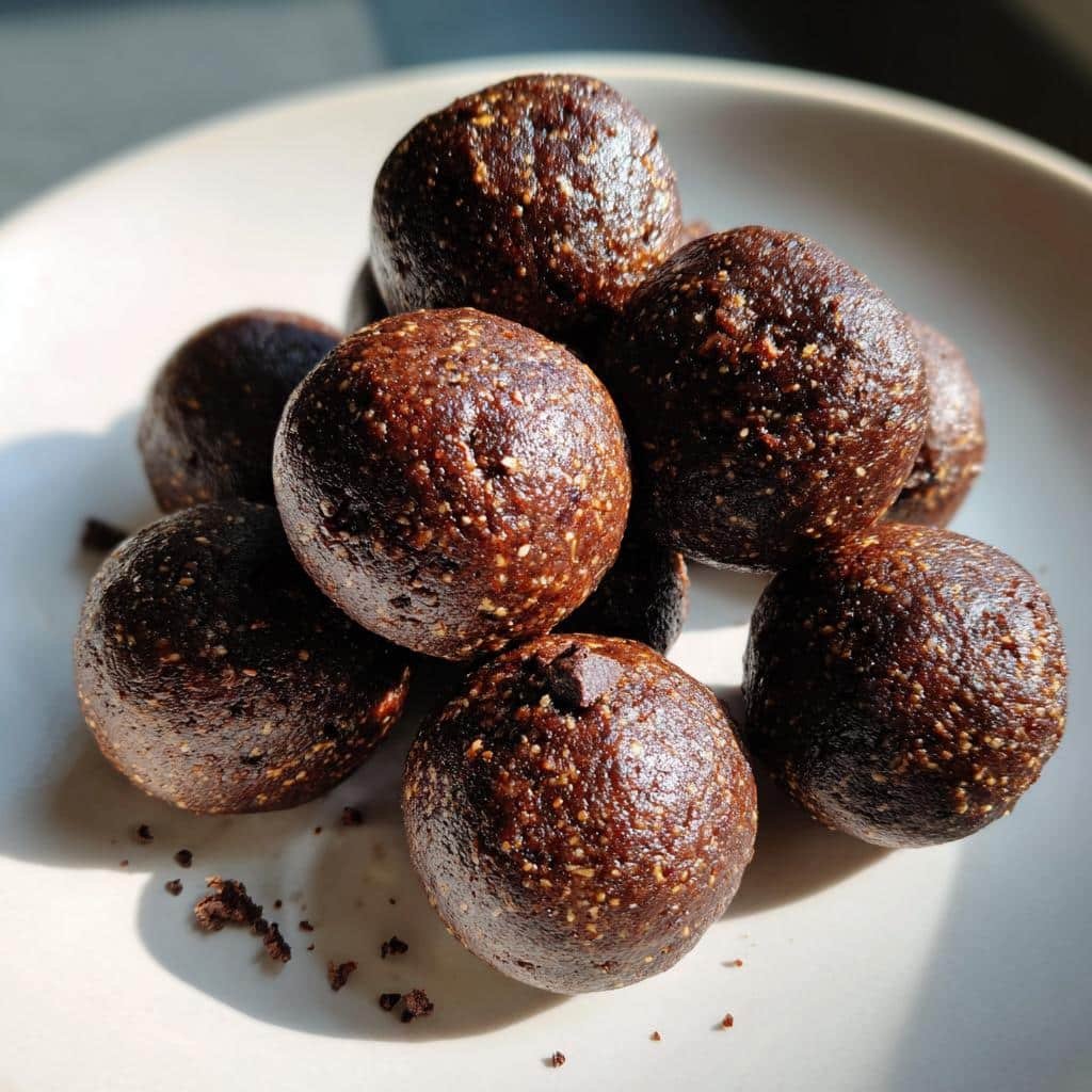 Christmas dinner Healthy Mocha Protein Balls