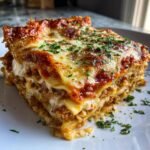 Christmas healthy dinner 30 Minute Lasagna