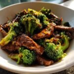 Christmas healthy dinner Crockpot Beef & Broccoli