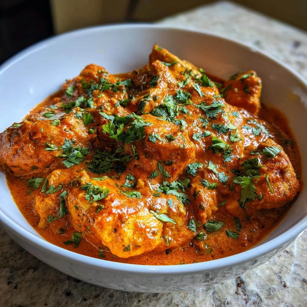 Christmas healthy dinner Crockpot Chicken Tikka Masala (Healthy) - detail 1