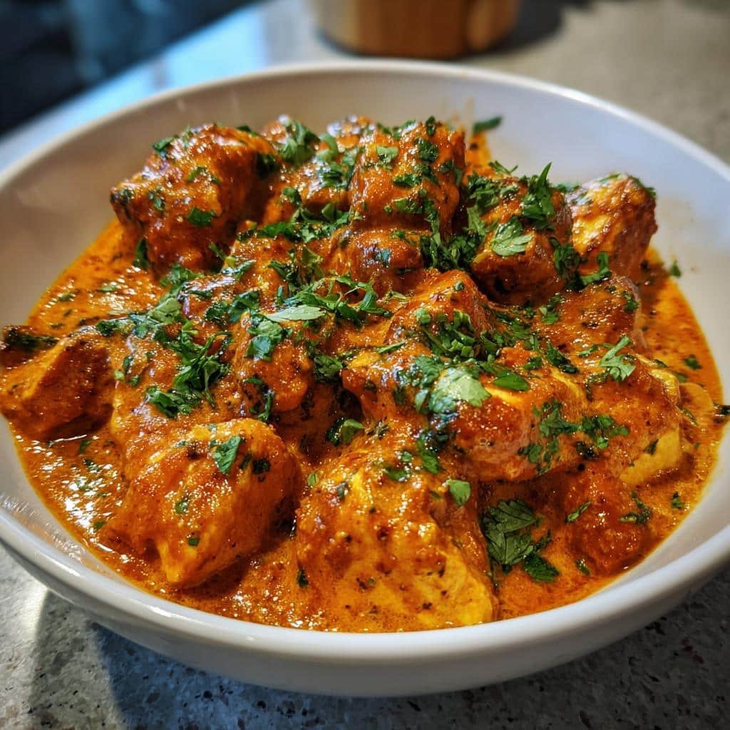 Christmas healthy dinner Crockpot Chicken Tikka Masala (Healthy)