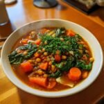 Christmas healthy dinner High-Protein Vegetable Soup