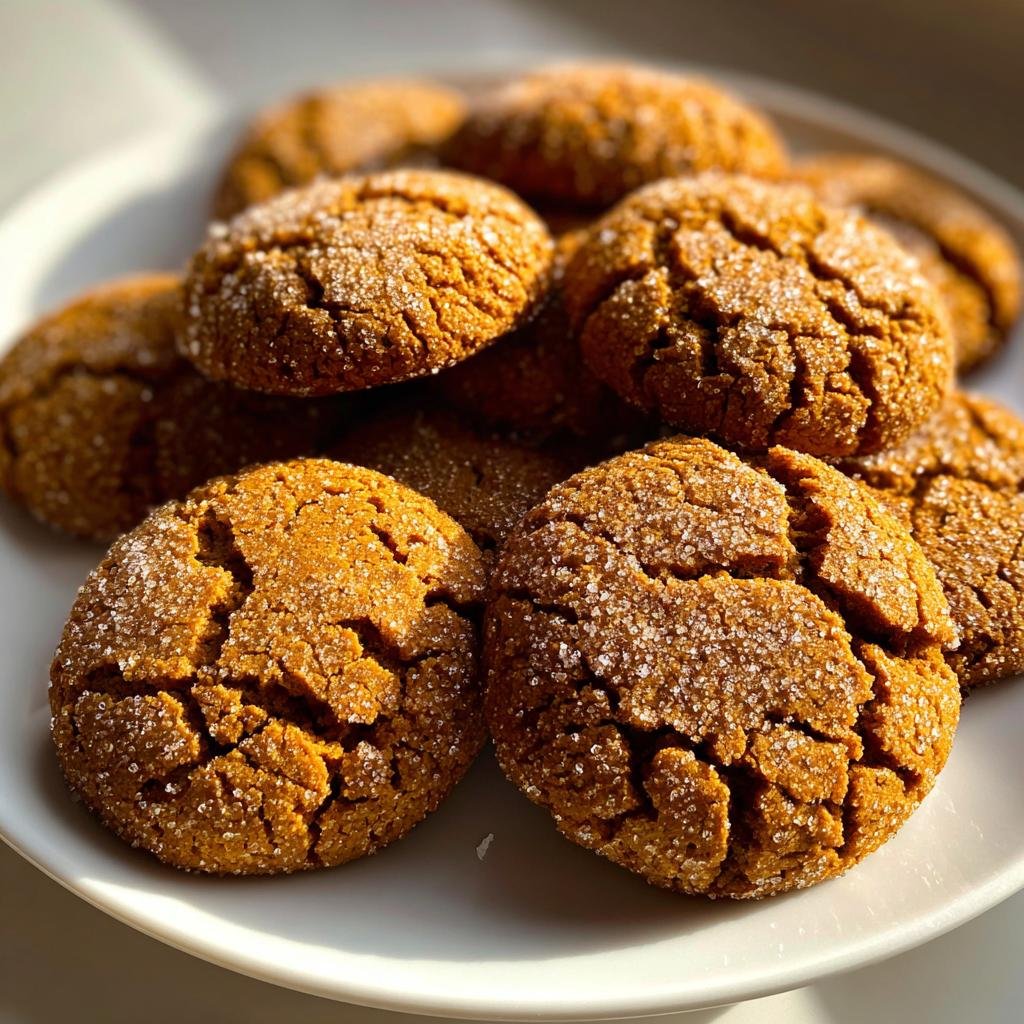 Christmas healthy dinner Soft & Chewy Gingerbread Cookies - detail 1