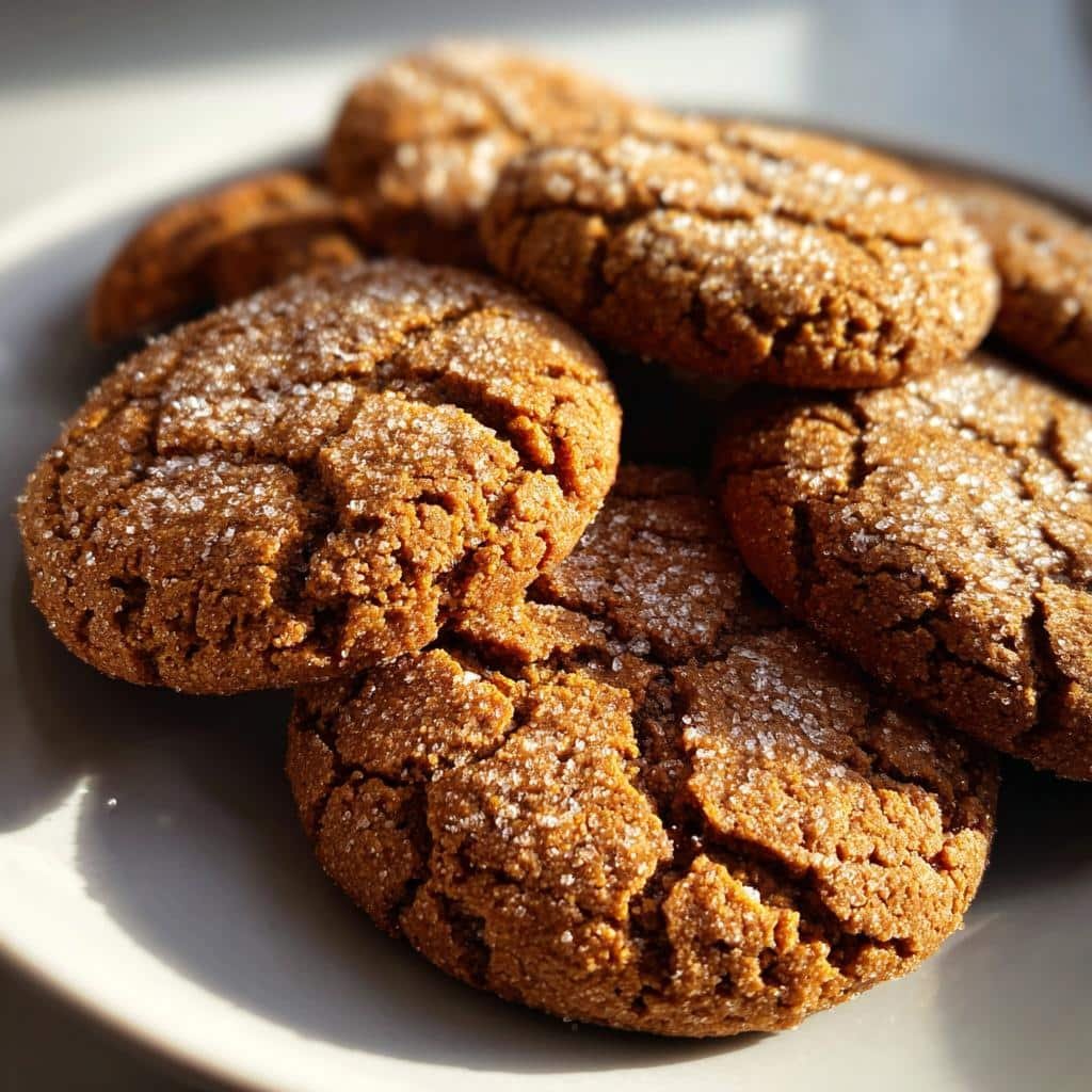 Christmas healthy dinner Soft & Chewy Gingerbread Cookies