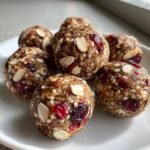 Christmas healthy dinner Vegan Protein Balls No Protein Powder