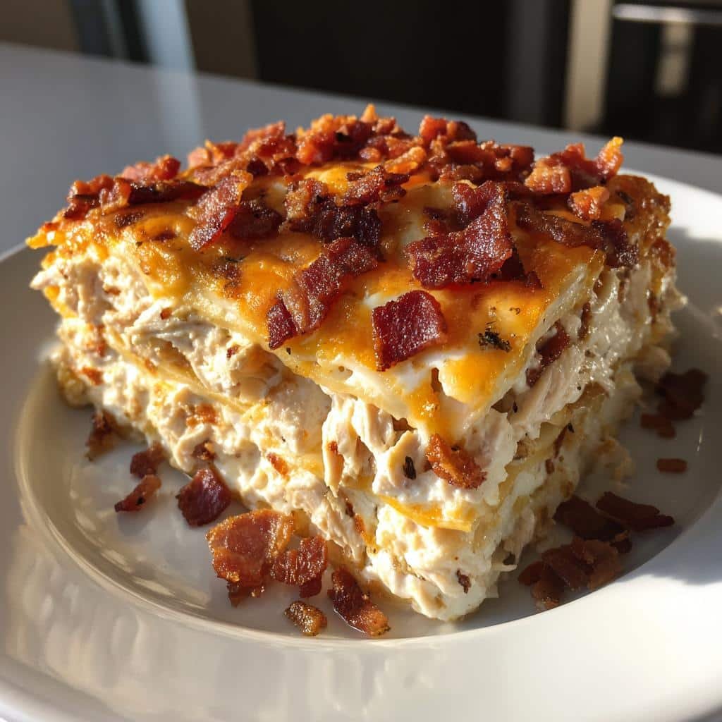 Crack Chicken Lasagna - detail 1