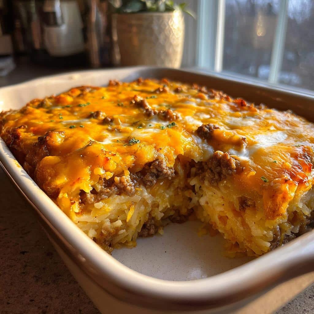 Creamy Layered John Wayne Casserole - detail 1