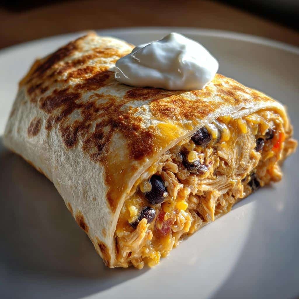 30-Minute Easy Chicken Burrito Recipe Your Family Will Devour 4 Easy Chicken Burrito - detail 1
