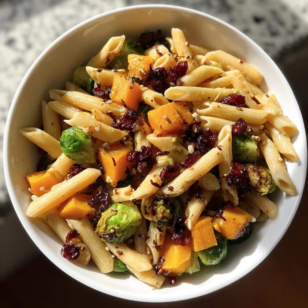 Fall Harvest Pasta Salad - detail 1